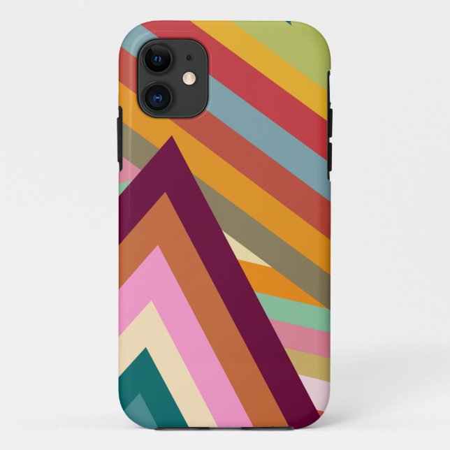 Coques Case-Mate iPhone Points forts des années 1970  (Dos)