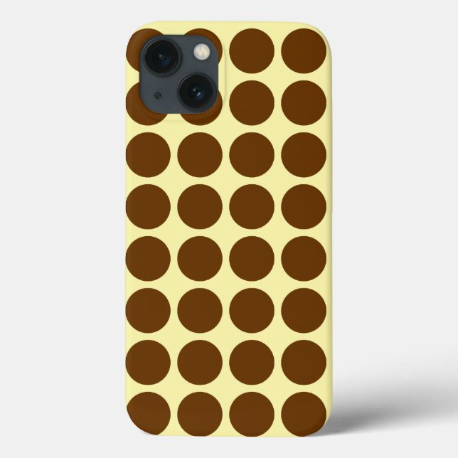Coques Case-Mate iPhone Points neutres de crème de muscade (Verso)