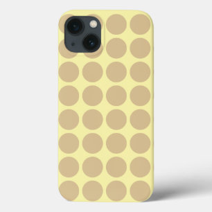 Case-Mate iPhone Case Points neutres en crème blonde