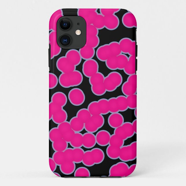 Coques Case-Mate iPhone Points roses (Dos)