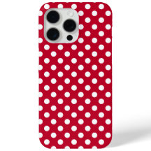 Points rouges + Polka blancs