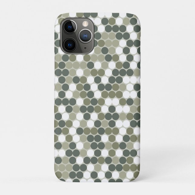 Coques Case-Mate iPhone Points verts (Dos)