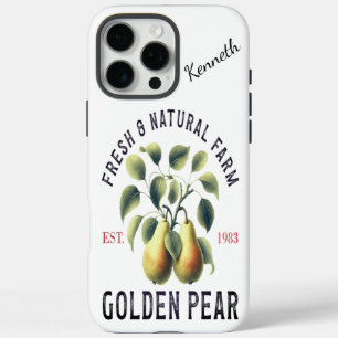 Coques iPhone 16 Pro Max Poires d'or provenant d'une ferme naturelle