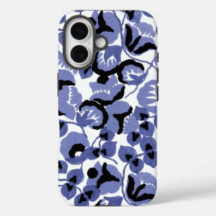 Coque Pour iPhone 16 Pois de Senteur (Pervenche) Beaux-arts