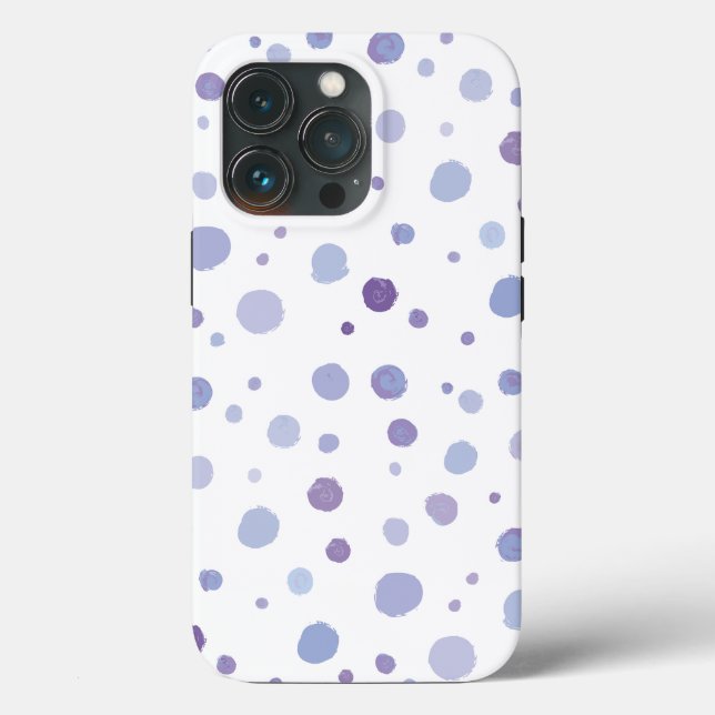 Coques Case-Mate iPhone pois peints à la main (Verso)