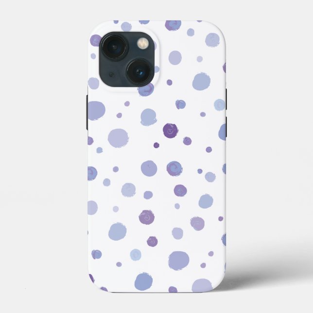 Coques Case-Mate iPhone pois peints à la main (Verso)