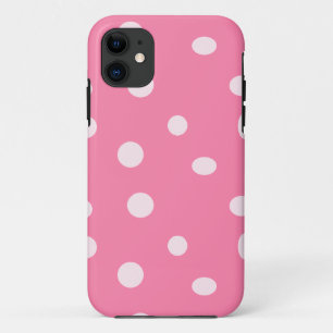 Case-Mate iPhone Case Pois rose pâle sur rose
