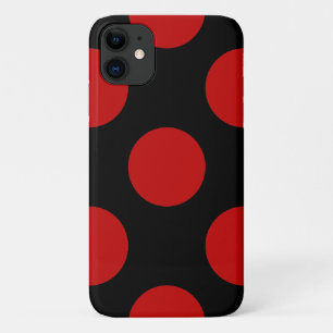 Coque Case-Mate Pour iPhone Pois rouges, Motif à points polka, points, pointil