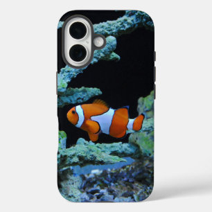 Coque Pour iPhone 16 Poisson clown en corail