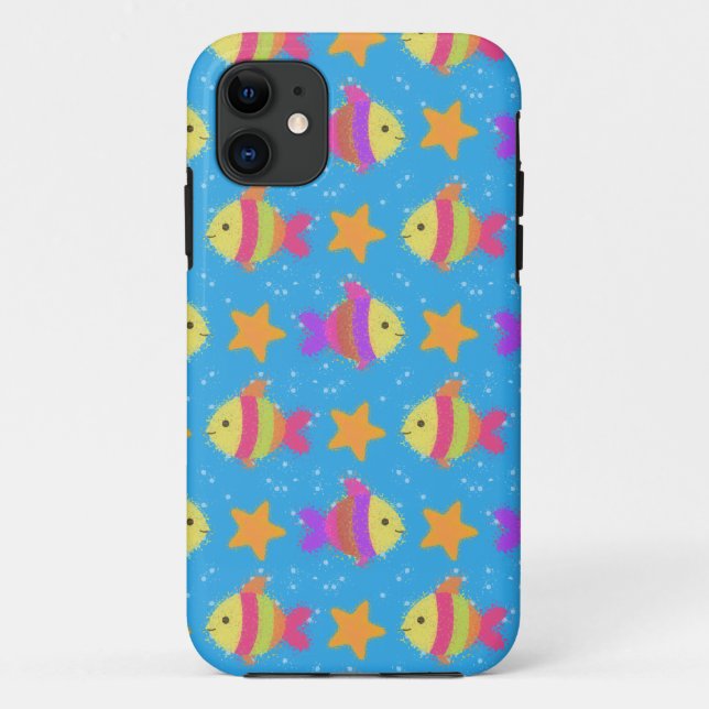 Coques Case-Mate iPhone Poisson Et Motif D'Épée (Dos)