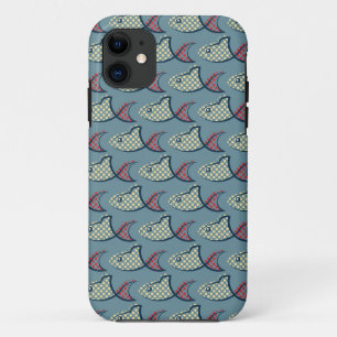 Coques Pour iPhone Poisson Poisson Pointillé