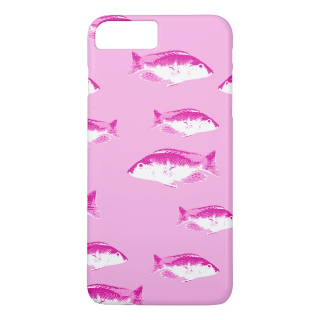 Coques Case-Mate iPhone Poisson rose (Dos)