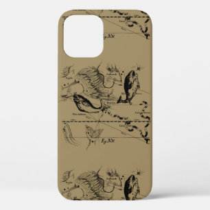 Coques Pour iPhone Poissons Constellation Hevelius 1690 Décor