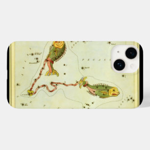 Coques Pour iPhone Poissons, miroir de la constellation Vintage de l'
