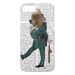 Coque iPhone 7 Policier de Basset Hound