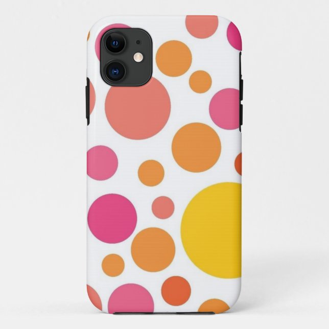 Coques Case-Mate iPhone Polka dot (Dos)