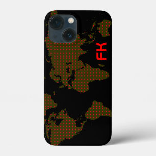 iPhone 13 Mini Coque polka dots world