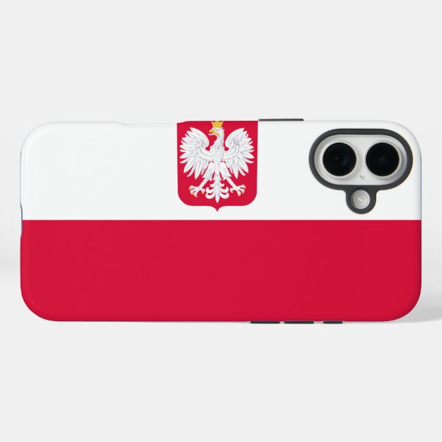 Coques Case-Mate iPhone Pologne (Verso (horizontal))