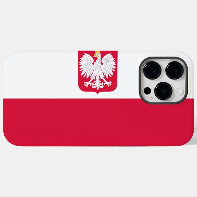 Coques Case-Mate iPhone Pologne (Verso (horizontal))