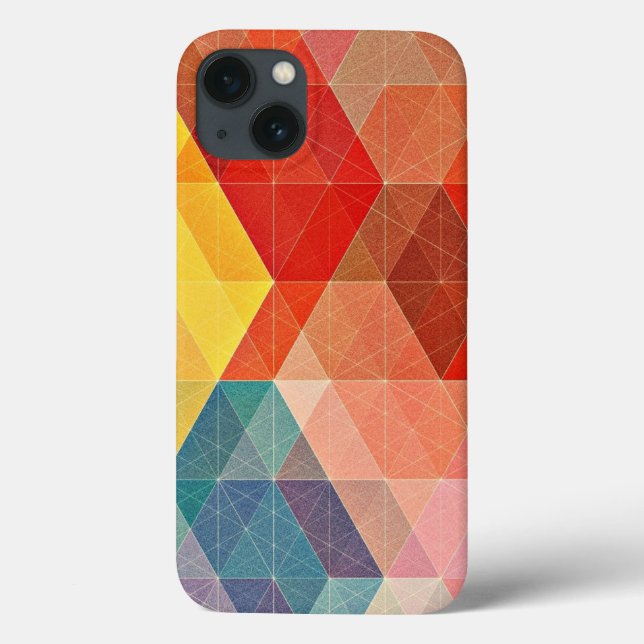 Coques Case-Mate iPhone Polygone Abstrait (Verso)