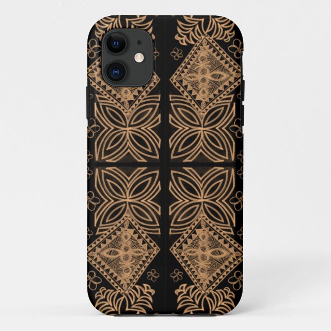Coques Case-Mate iPhone Polynésie Flora inspirée (Dos)