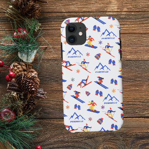 Case-Mate iPhone Case Pomerelle Mountain Idaho Ski Motif de snowboard