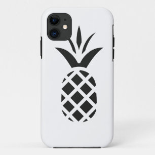 Coque iPhone 11 Pomme à pin noir