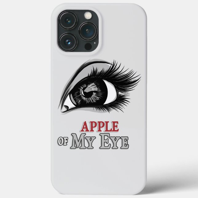 Coques Case-Mate iPhone Pomme de mes yeux Beaux yeux Eyelashes Art (Verso)