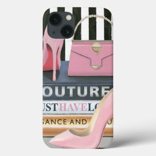 iPhone 13 Coque Pomme sauvage   Couture Stripes - Chaussures & Sac