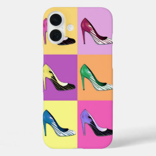 Coques iPhone 16 Plus Pompes Stiletto Pop Art / Chaussures / talons haut