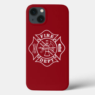 iPhone 13 Case Pompier Maltese Cross Phone Case