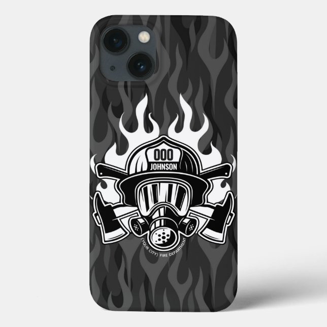 Coques Case-Mate iPhone Pompier Secouru sur mesure Station du service d'in (Verso)