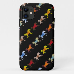 Coque Case-Mate Pour iPhone Poney sur Noir