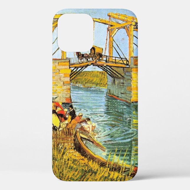 Coques Case-Mate iPhone Pont Langlois à Arles par Vincent van Gogh (Verso)