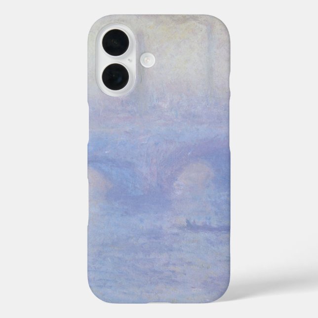 Coques Case-Mate iPhone Pont Waterloo, effet Mist par Claude Monet (Verso)