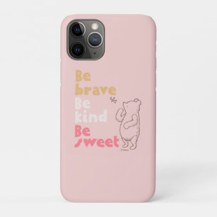 Case-Mate iPhone Case Pooh classique  Sois Courageux, Sois Gentil, Sois