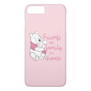 Coque Case-Mate Pour iPhone Pooh et Piglet  Les amis sont la famille que nous 