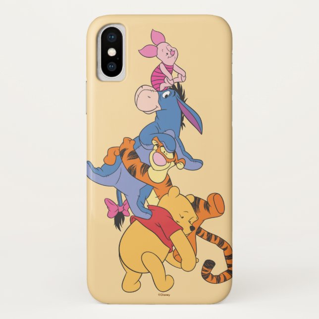 Coques Case-Mate iPhone Pooh & Friends 8 (Dos)