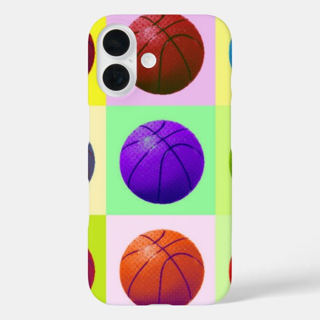 Coques Case-Mate iPhone Pop Art Basket (Verso)