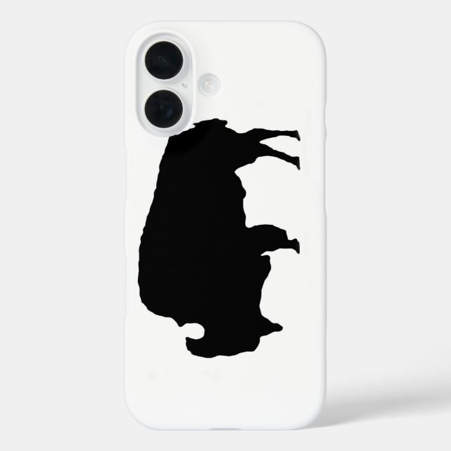 Coques Case-Mate iPhone Pop Art Black White Buffalo (Verso)