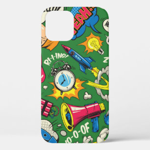 Case-Mate iPhone Case Pop art coloré sans couture motif avec bande dess