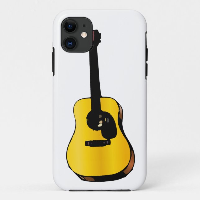 Coques Case-Mate iPhone Pop Art Guitare (Dos)