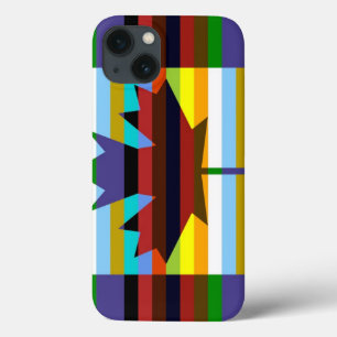 Etui iPhone 13 Pop Canada Feuille d'érable Art 2