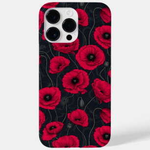 Coque Pour Pour iPhone 14 Pro Max Poppies rouges