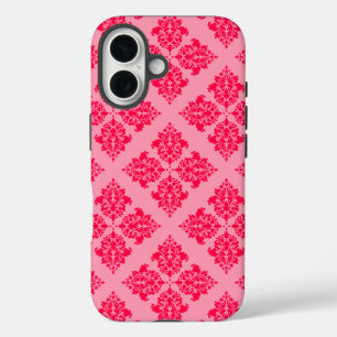 Coque Pour iPhone 16 Poppy Marocaine Damask