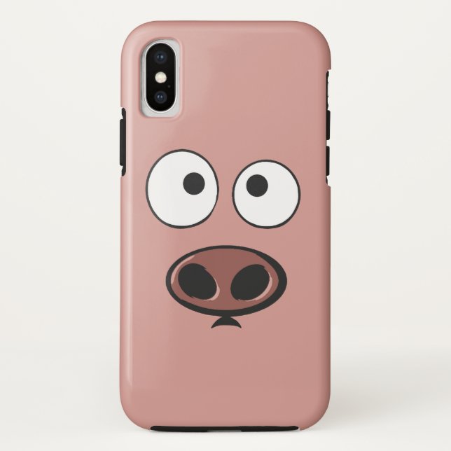 Coques Case-Mate iPhone Porc drôle (Dos)