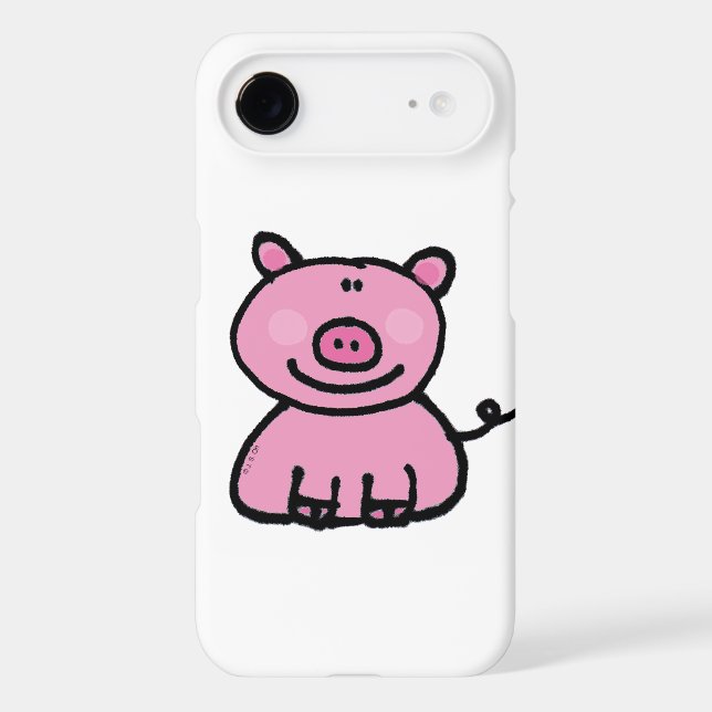 Coques Case-Mate iPhone porcin rose (Verso)