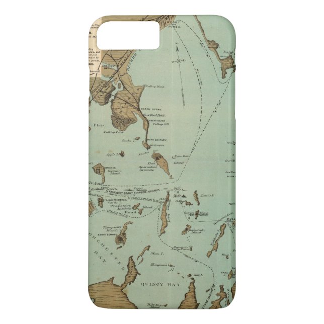 Coques Case-Mate iPhone Port de Boston (Dos)