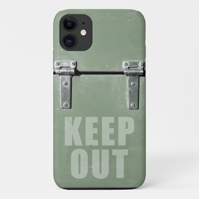 Coques Case-Mate iPhone Porte métallique interdite (Dos)