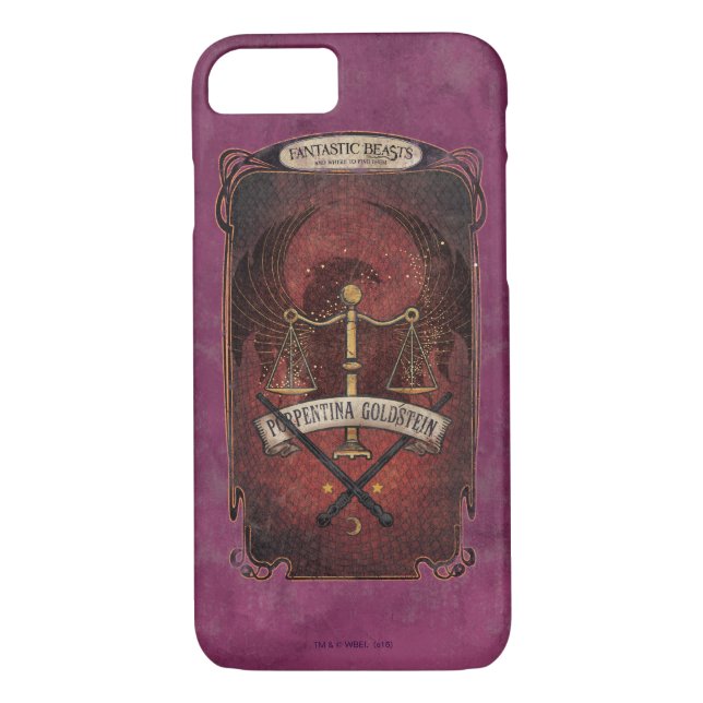 Coques Case-Mate iPhone PORTENTINA GOLDSTEIN™ MACUSA™ Graphique (Dos)